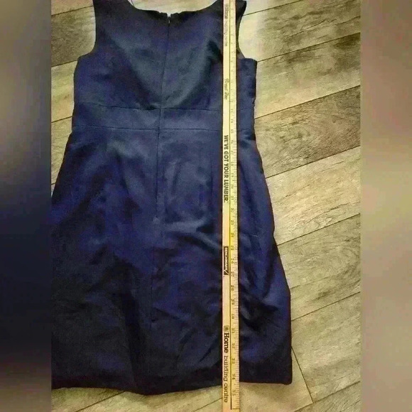 PURE ALFRED SUNG size 12 Womens navy blue dress, Great For A Wedding/summer - Picture 10 of 14